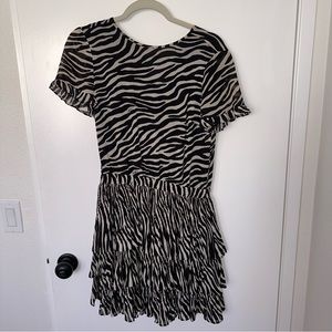 Michael Kors Zebra Print Dress